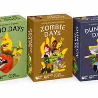 Days Card Game : Dino, Zombie Or Dungeon