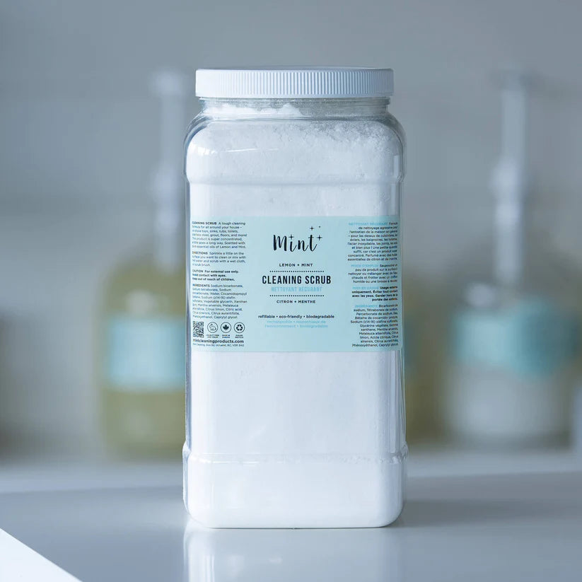 Lemon + Mint Cleaning Scrub