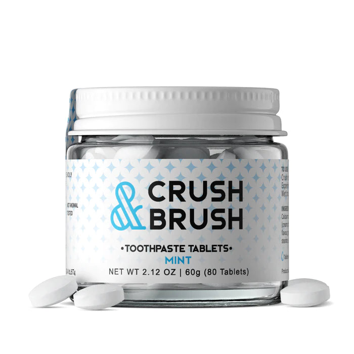 Crush & Brush - Toothpaste Tablets