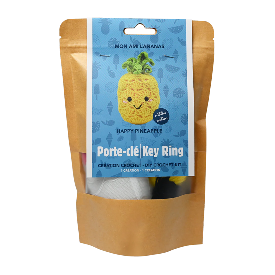 DIY Crochet Key Ring