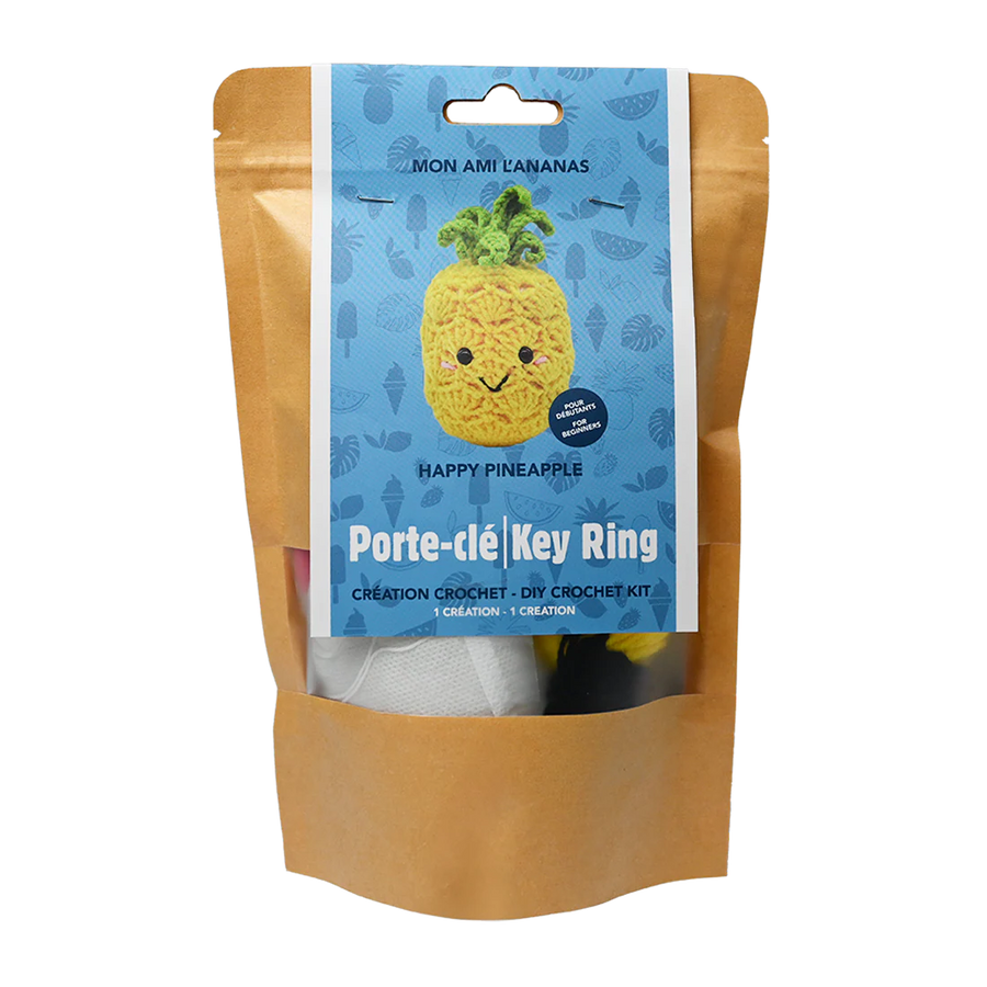 DIY Crochet Key Ring