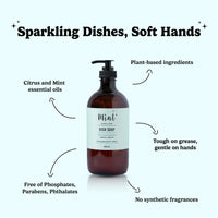 Citrus + Mint Dish Soap