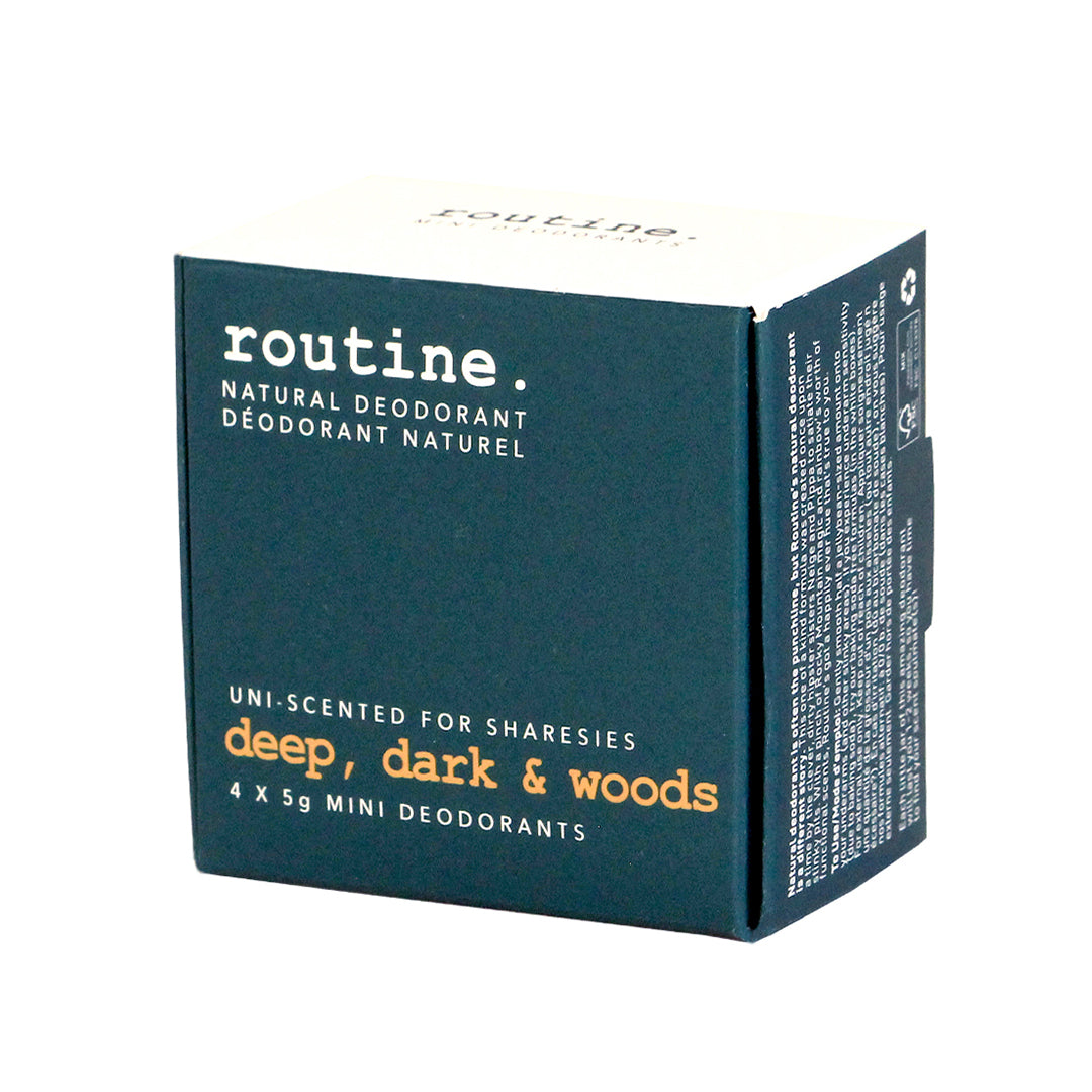 Routine Mini Sample Pack Deodorants