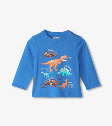 Boys Dino Bones Long Sleeved Shirt