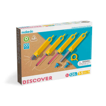 DISCOVER - Cardboard Building Tool Box Kit