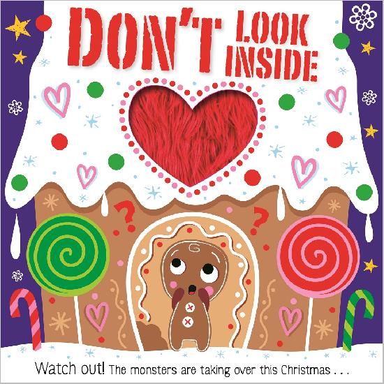 Don't Look Inside Gingerbread House Board Book