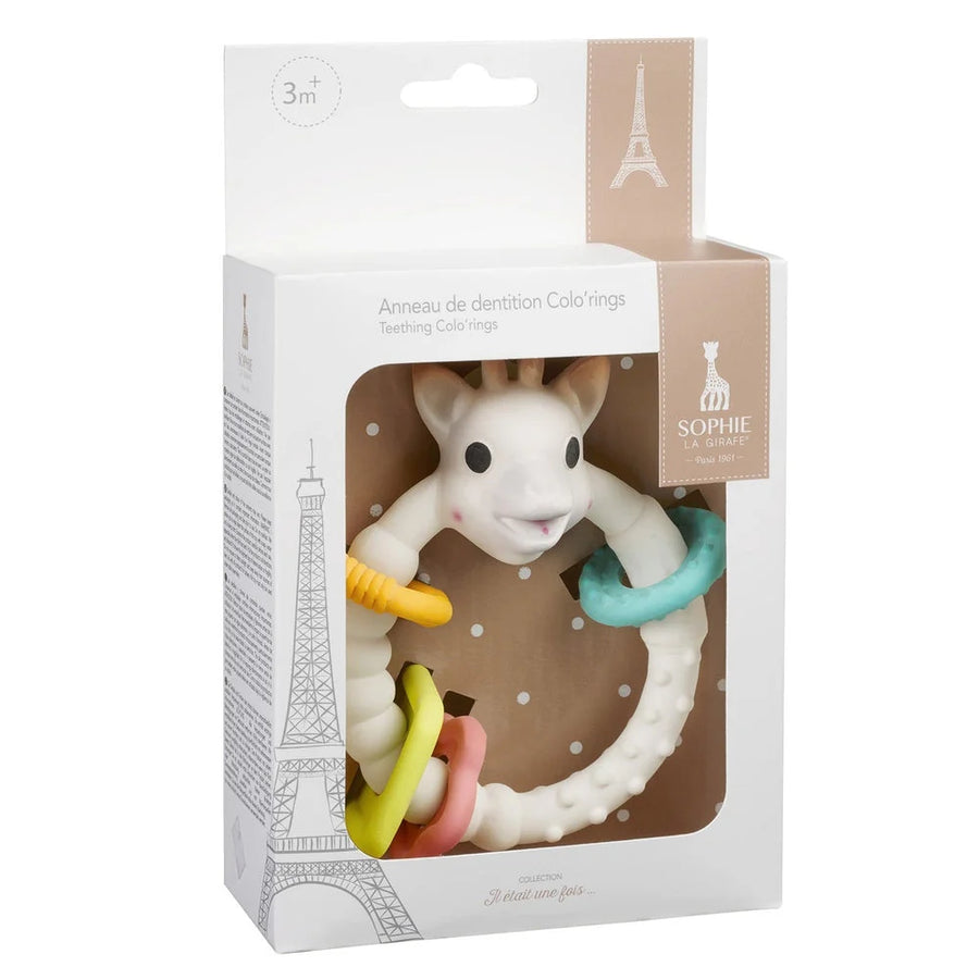 Teething Sophie Colo'Rings