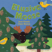 Elusive Moose Board Book