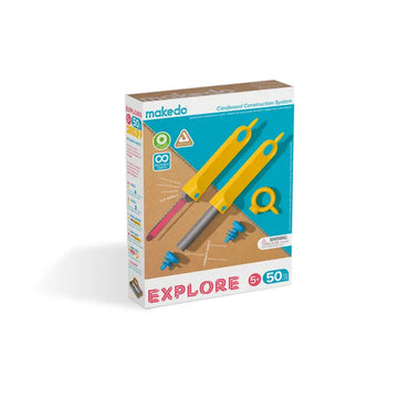 EXPLORE - Cardboard Building Tool Box Kit