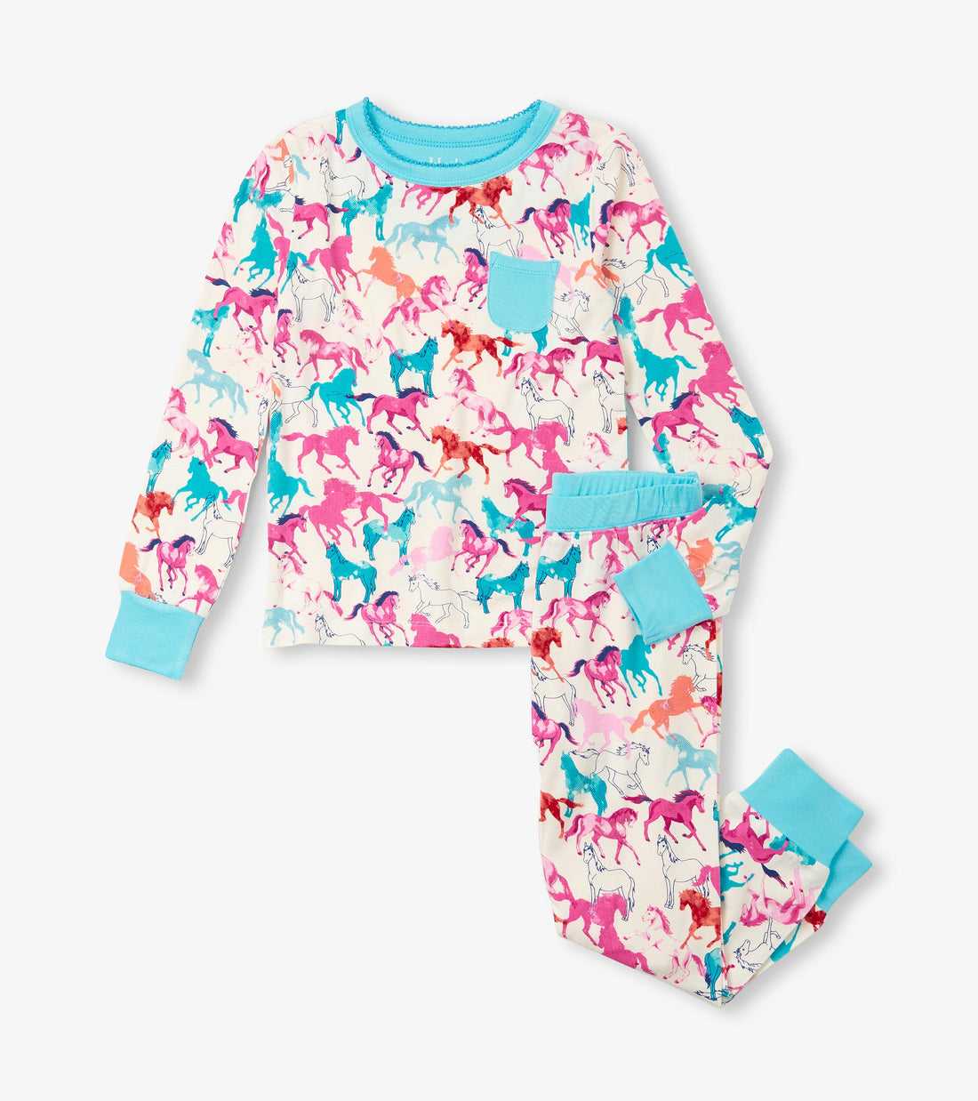 Photo Horses Bamboo Pajama Set