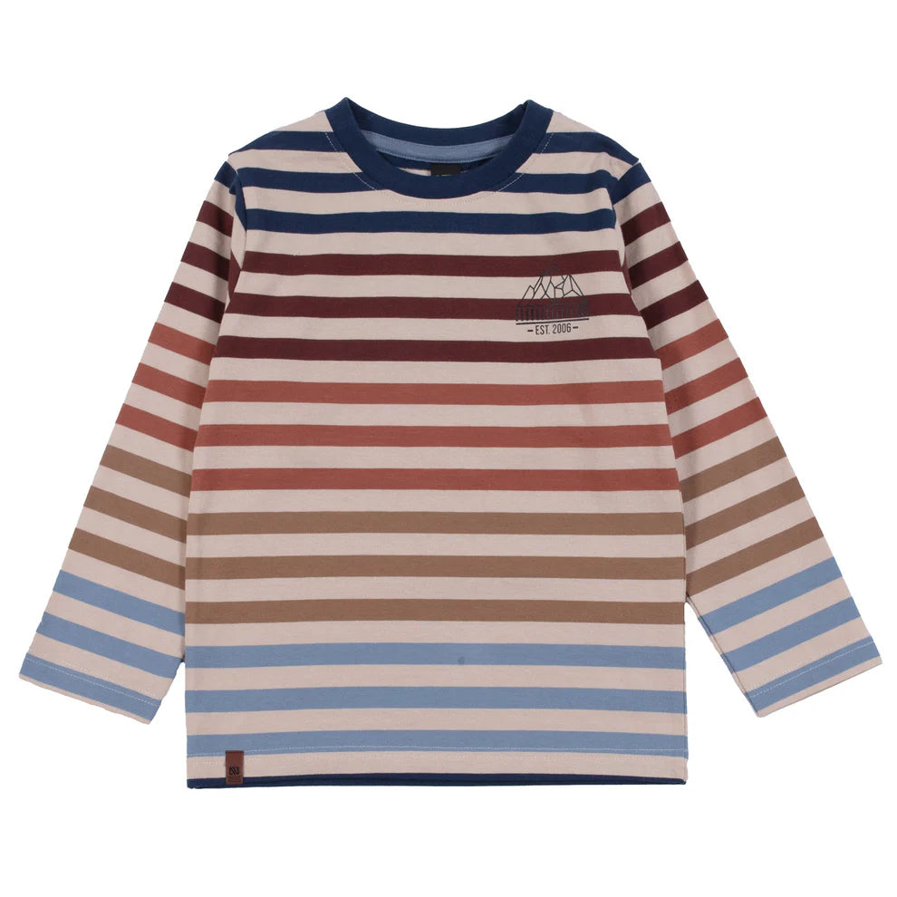 Boys’ Long Sleeve Striped T-Shirt