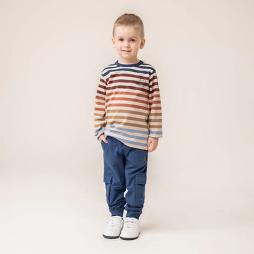 Boys’ Long Sleeve Striped T-Shirt