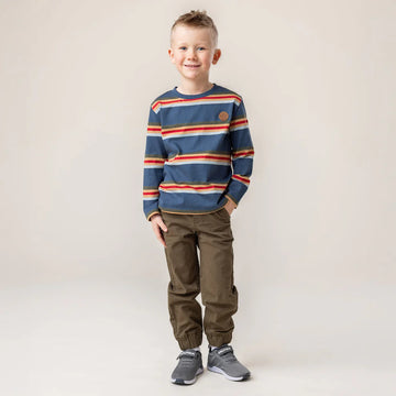 Boys Olive Jogger Pants