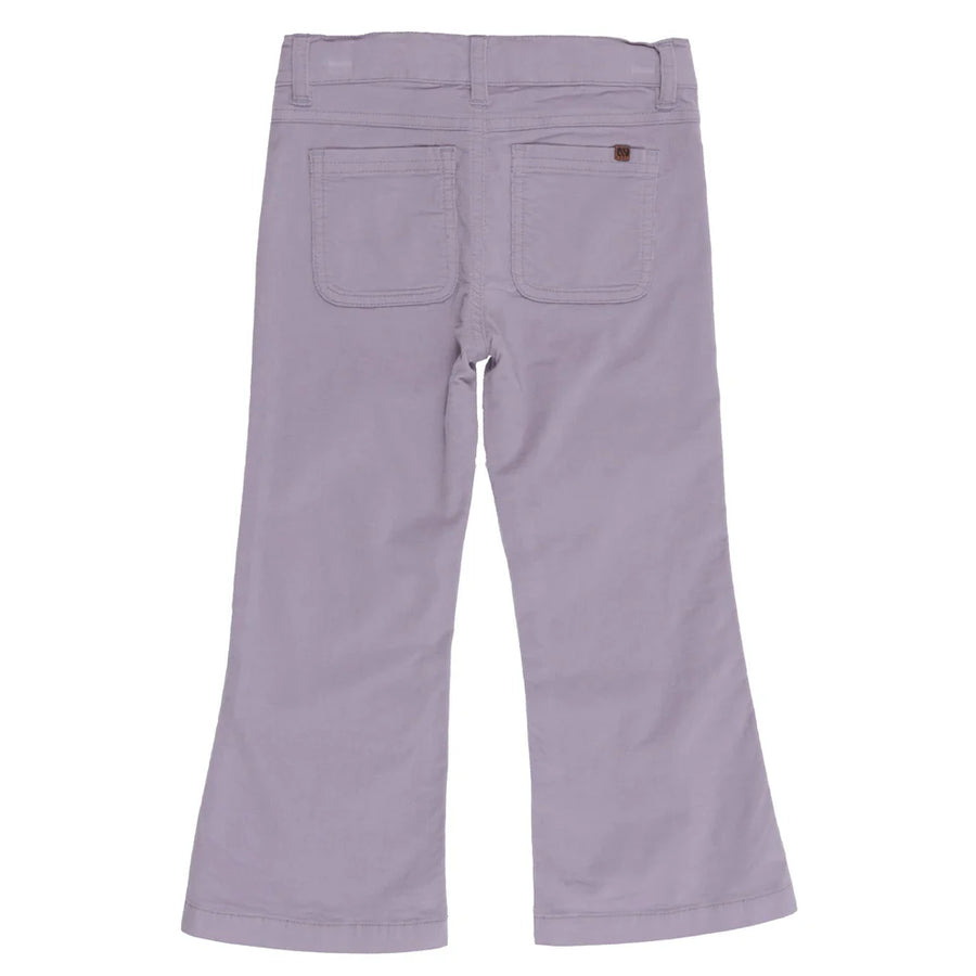 Girls' Purple Flared Pants