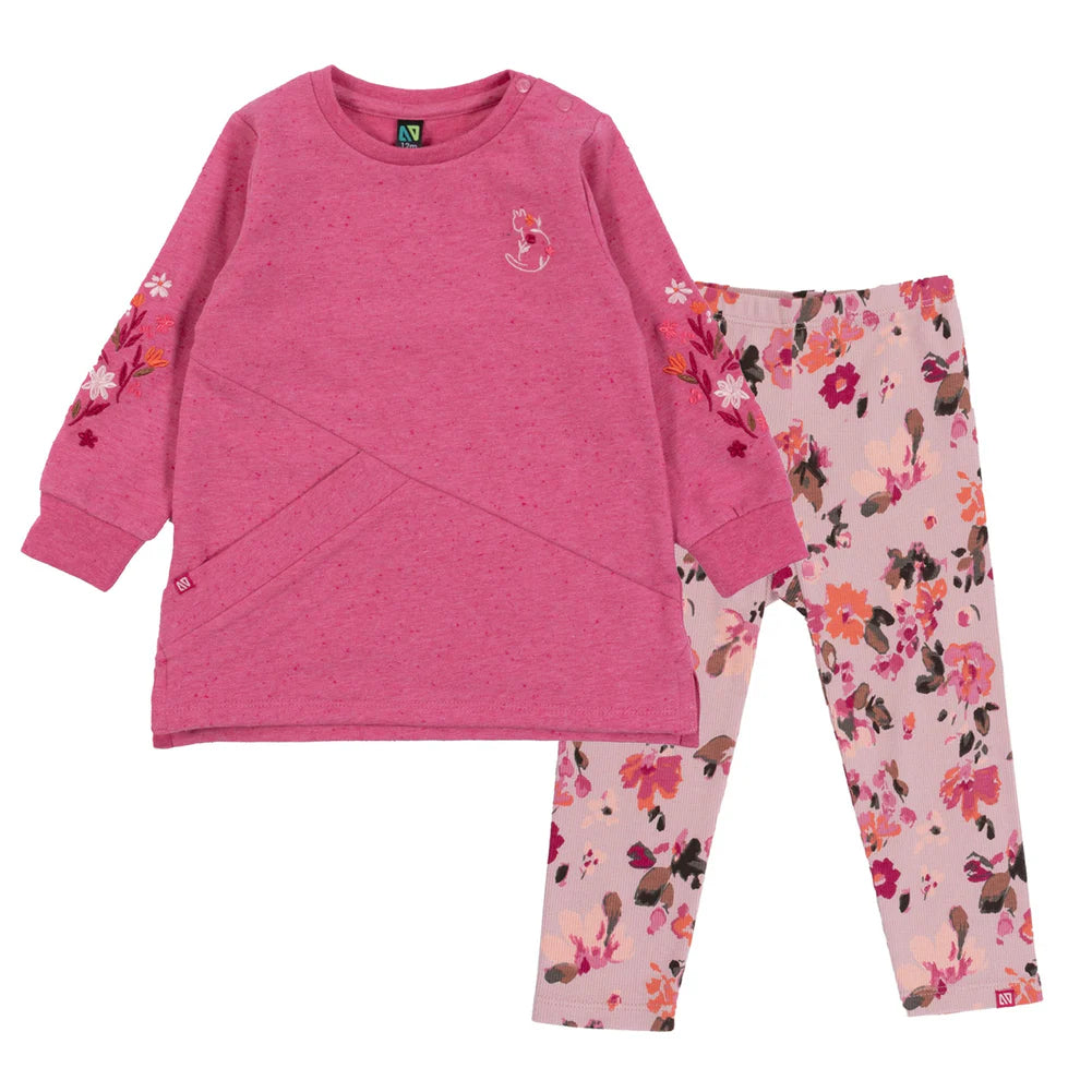Baby Girls’ 2-Piece Tunic & Leggings Set