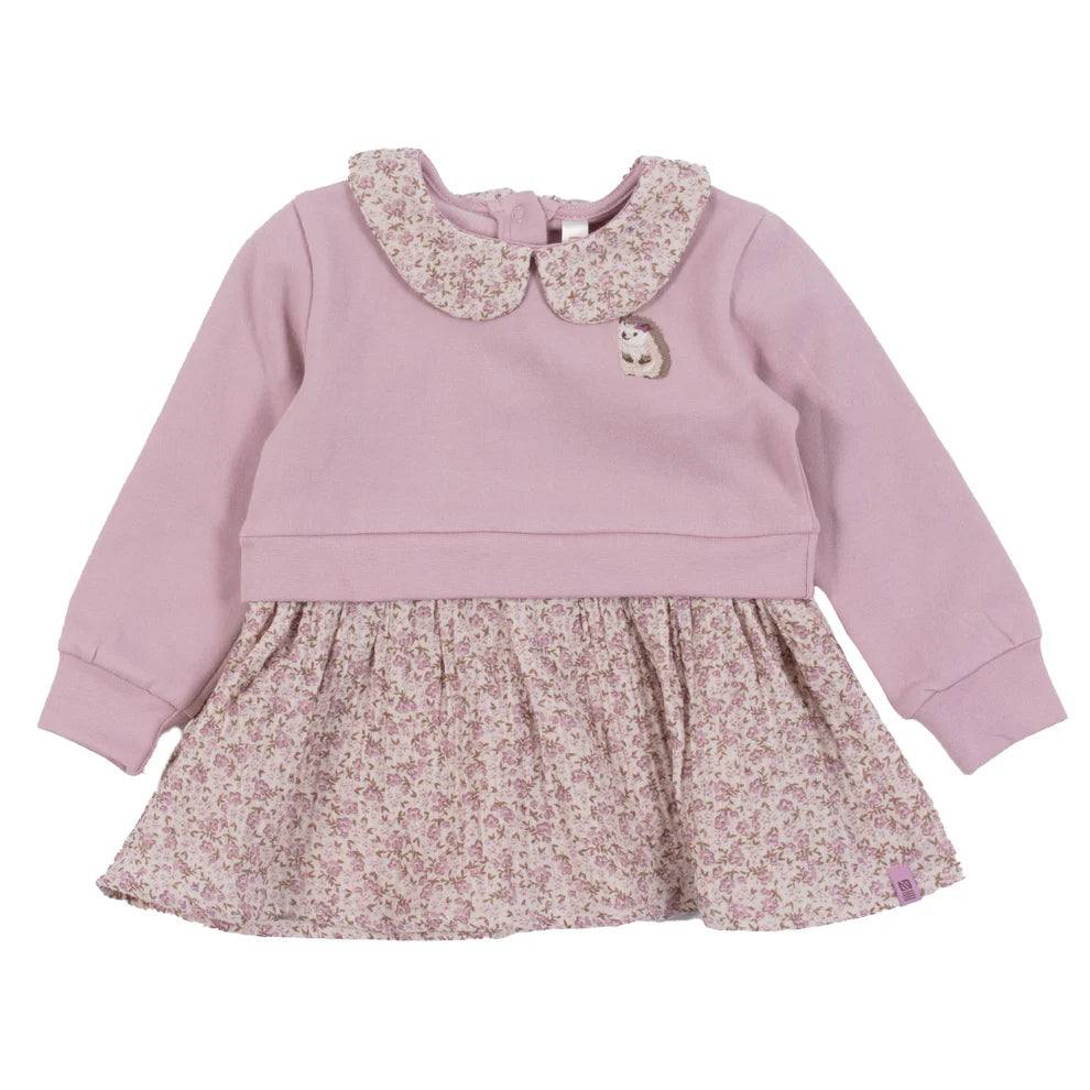 Baby Girls’ 2-Piece Collared Tunic & Leggings Set