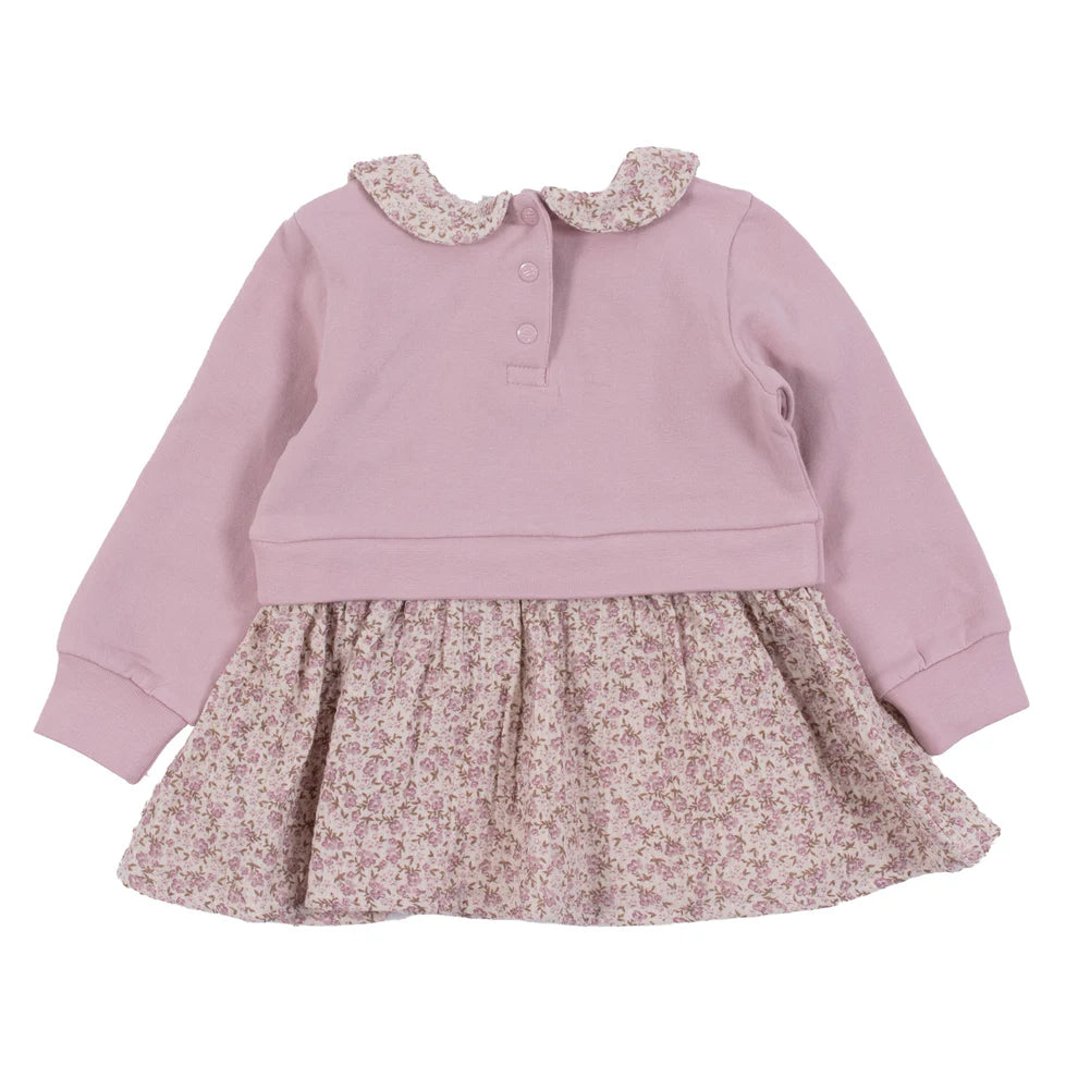 Baby Girls’ 2-Piece Collared Tunic & Leggings Set