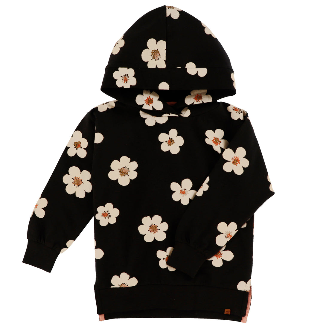Girls' Floral Hooded Tunic