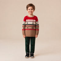 Nano Boys Holiday Jacquard Knit Sweater