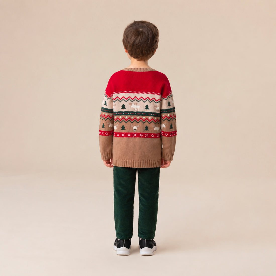 Nano Boys Holiday Jacquard Knit Sweater