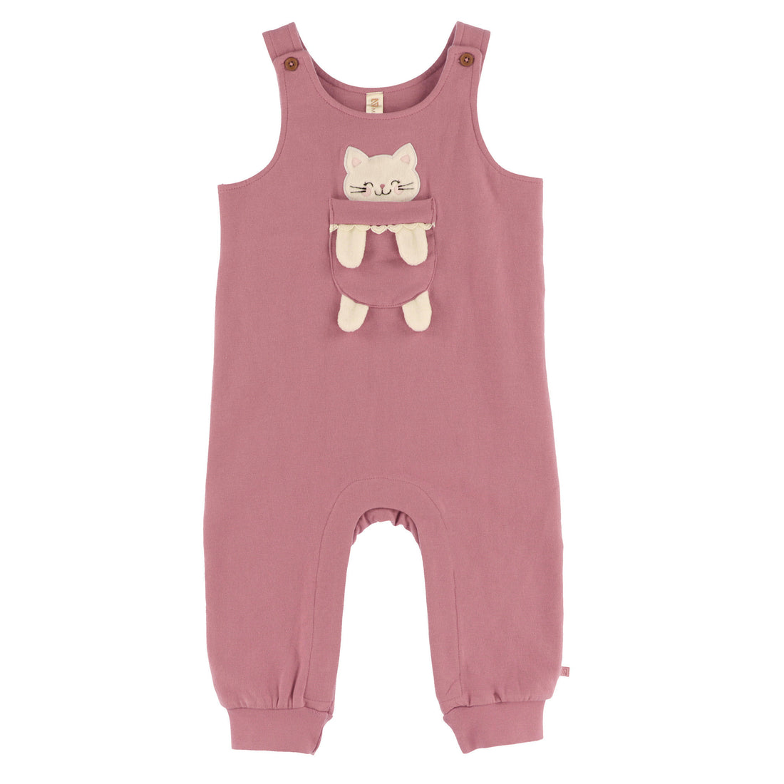Baby 2-Piece Floral Bodysuit & Cat Overall Set