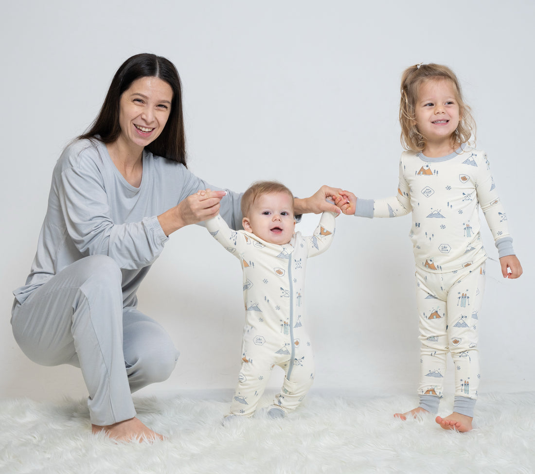 Bamboo Footie Sleeper with Two Way Zipper