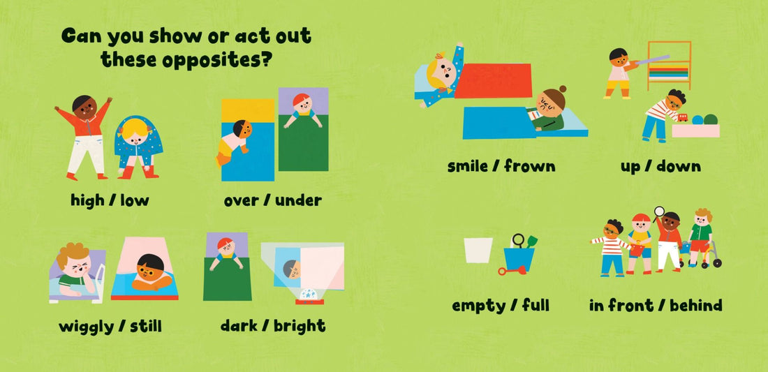 First Friends: Opposites Board Book