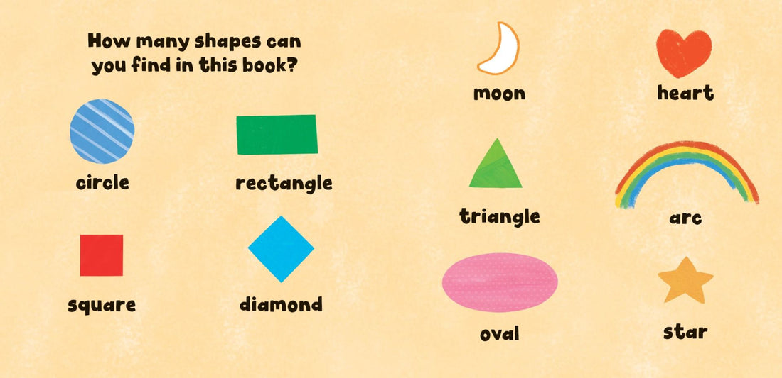 First Friends: Shapes Board Book