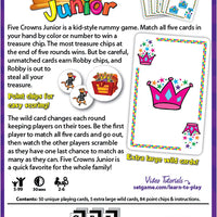 Five Crowns Junior - Card Game