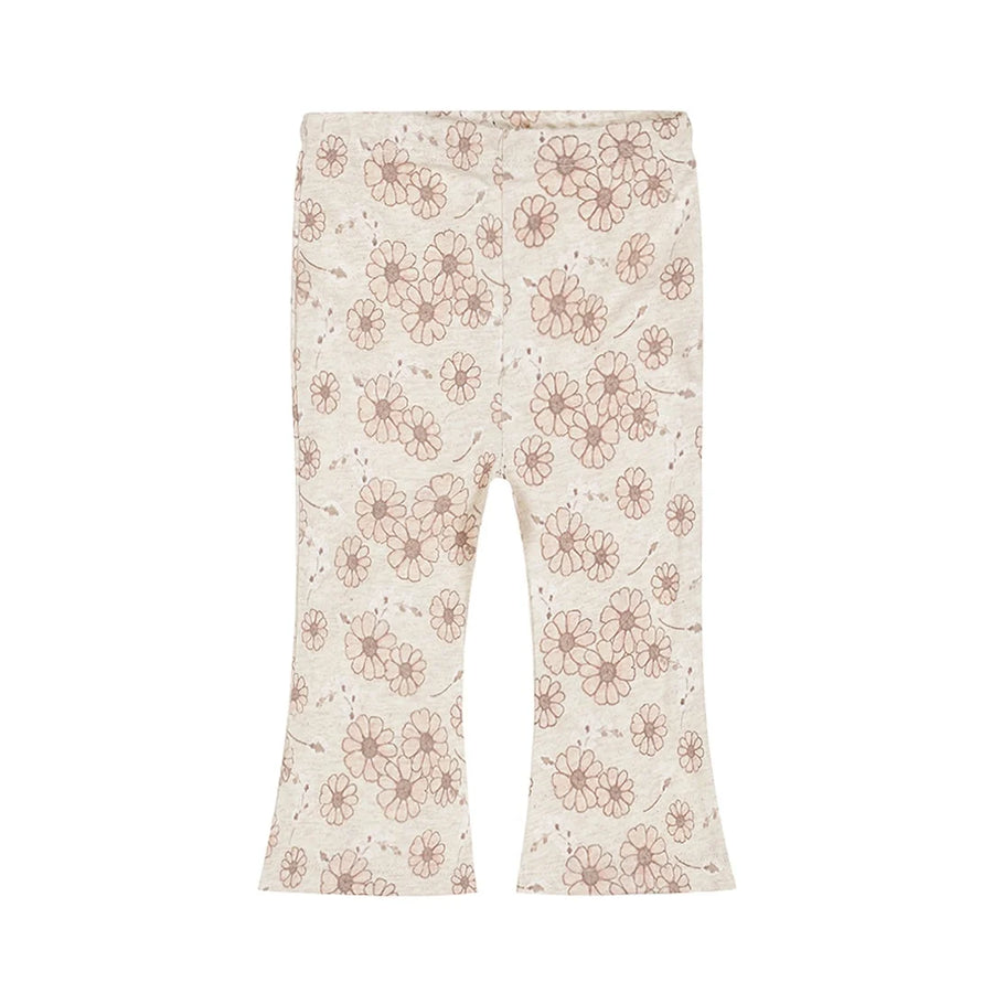 Girls Flared Trousers with Flowers