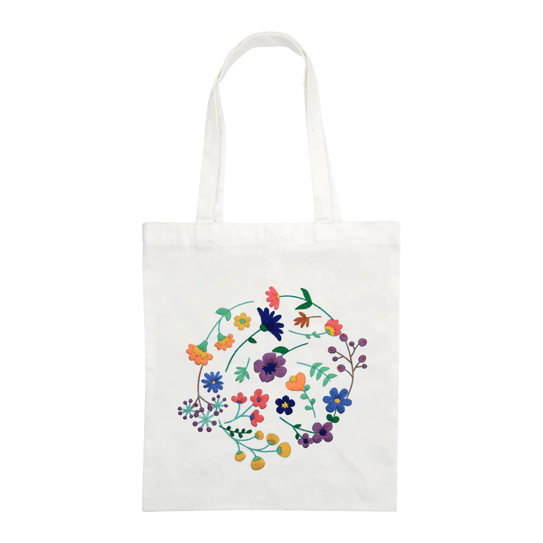 Tote Bag Embroidery Kit