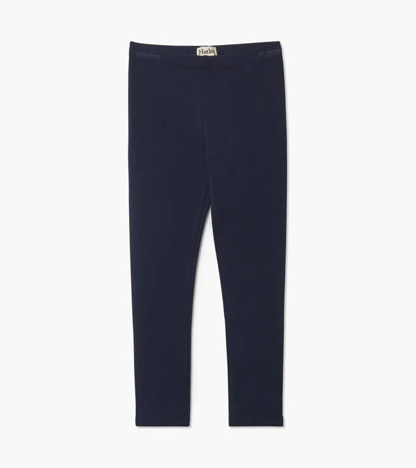 Girls Navy Cozy Legging