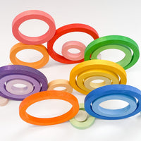 Wood Nest Rings 24pcs
