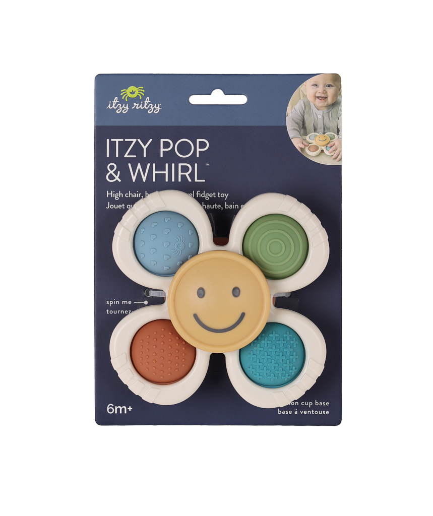 Itzy Pop & Whirl Fidget Bath + Travel Toy