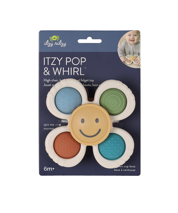 Itzy Pop & Whirl Fidget Bath + Travel Toy