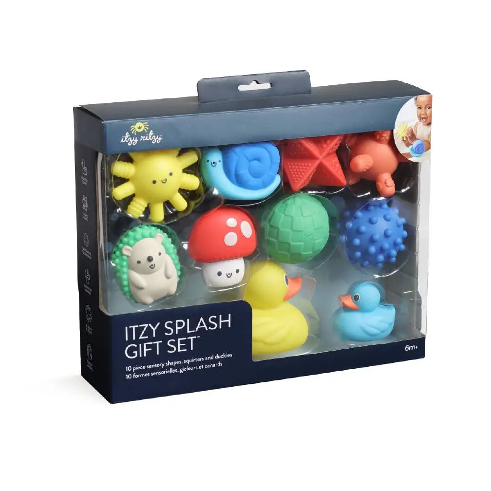 Itzy Splash Gift Set Soft Bath + Water Toys