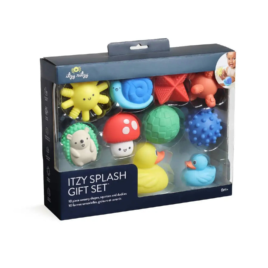 Itzy Splash Gift Set Soft Bath + Water Toys