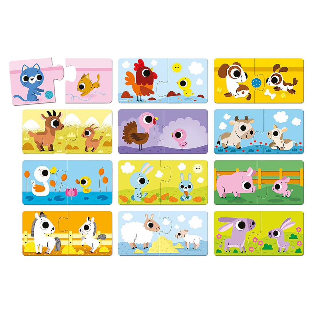 Parent & Baby Animal Puzzle