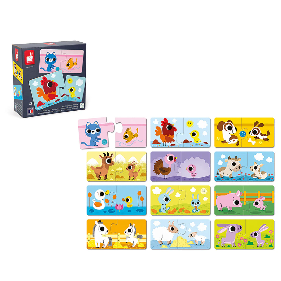 Parent & Baby Animal Puzzle