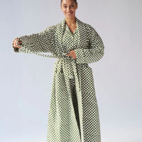 Ladies Bamboo Quilted Robe