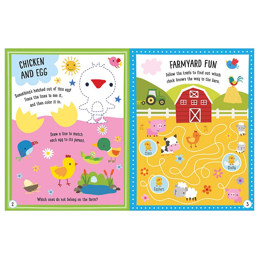 Little Chick's Sticker Activity Fun