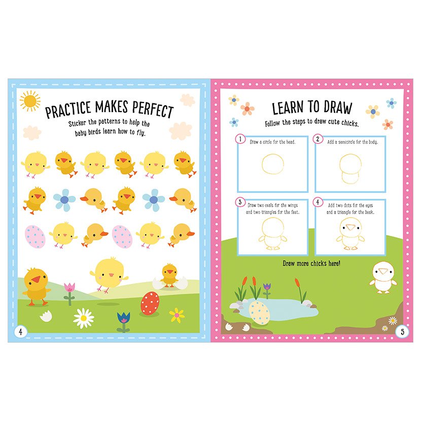 Little Chick's Sticker Activity Fun