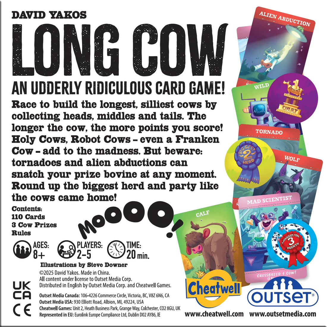 Long Cow Card Game