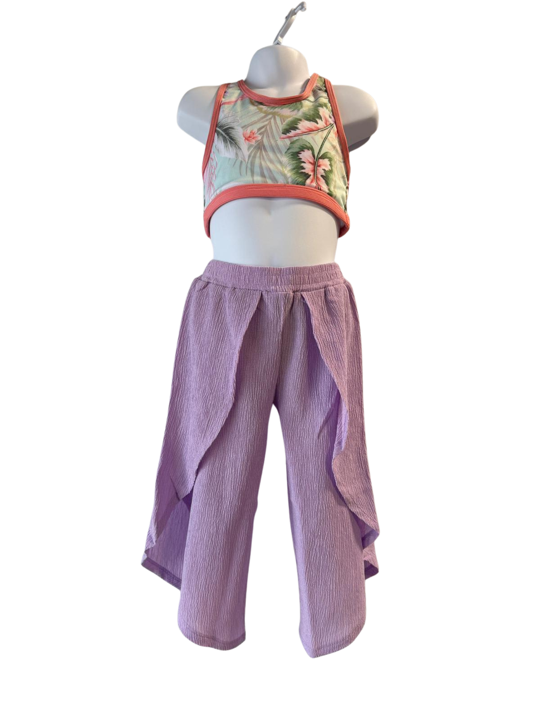 Crinkle Knit Cover Up Pants