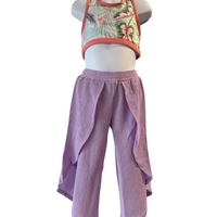 Crinkle Knit Cover Up Pants