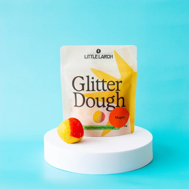 Natural Glitter Play Dough