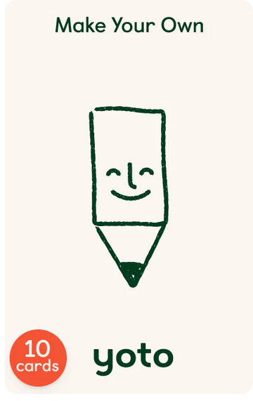 Make Your Own Cards (10 Pack) with 3 Sticker Sheets