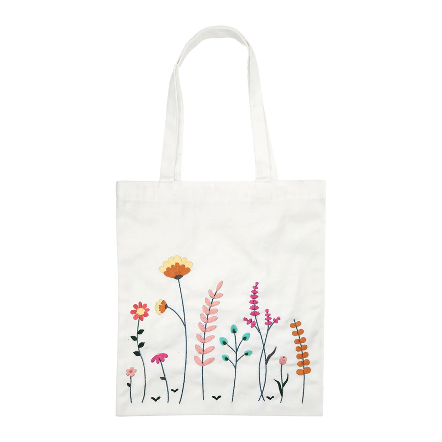 Tote Bag Embroidery Kit