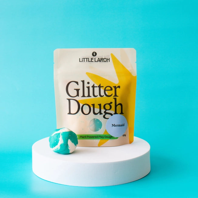 Natural Glitter Play Dough