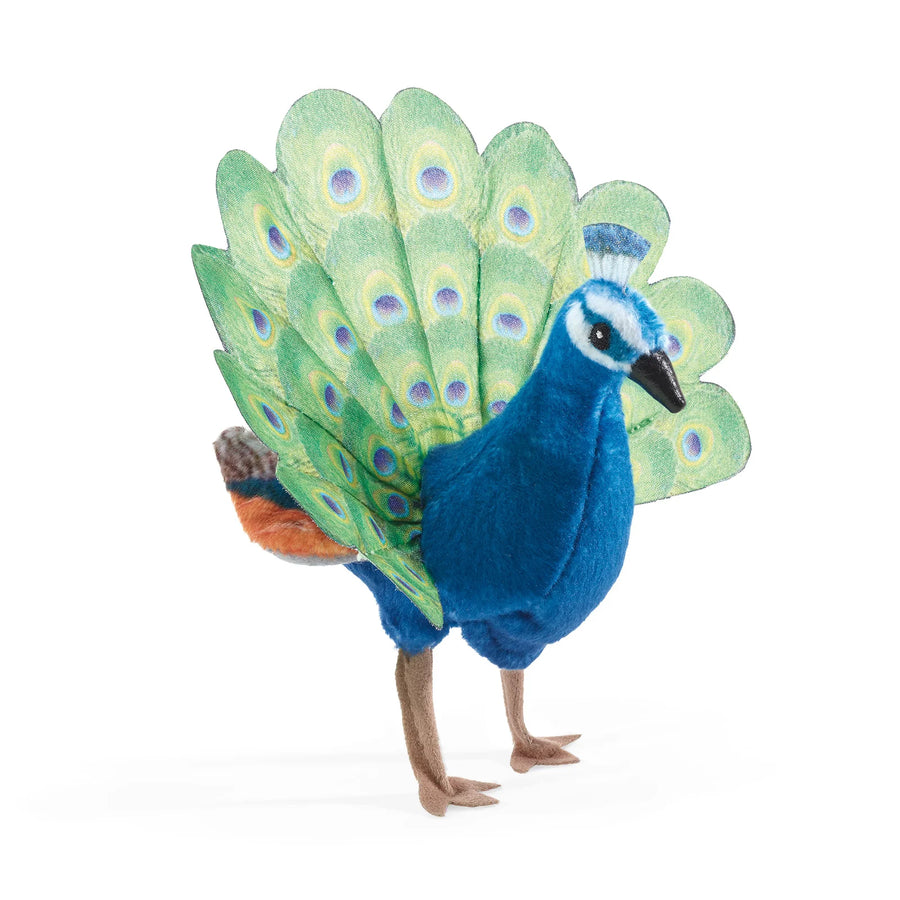 Mini Peacock Puppet
